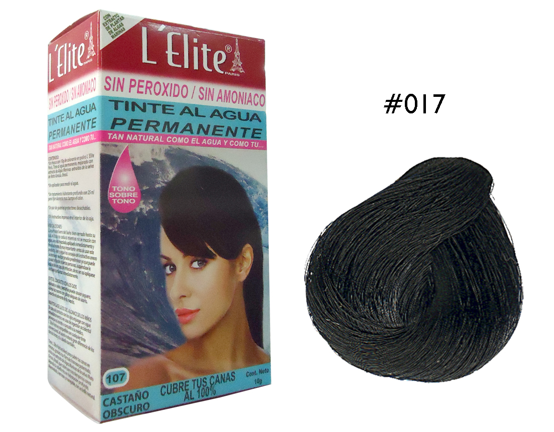 TINTE L ELITE #017 NEGRO AZU 10 GR