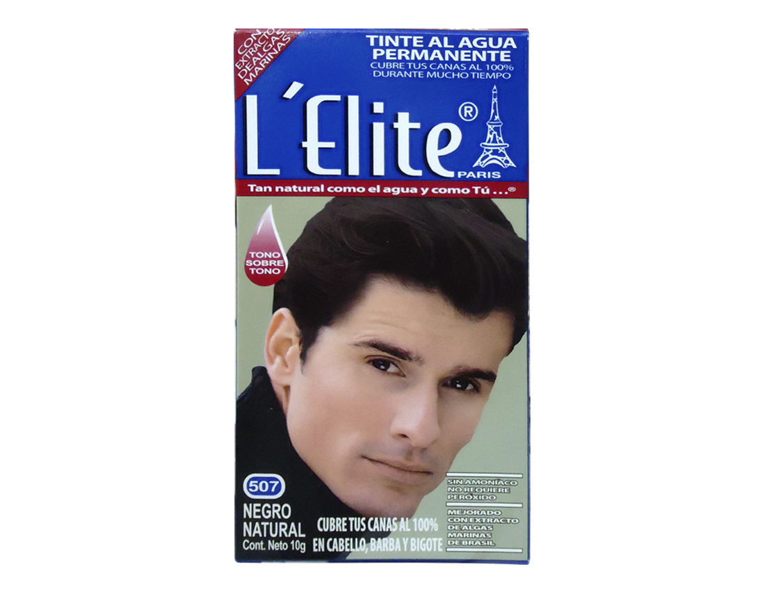 TINTE L ELITE #507 NEGRO NAT 10 GR