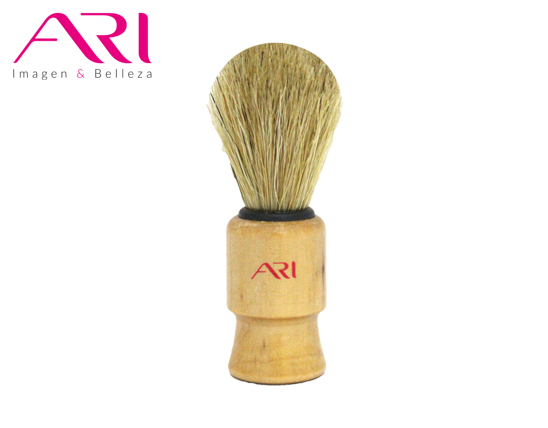 BROCHA P/RASURAR C/MANGO MADERA ARI HS325-04