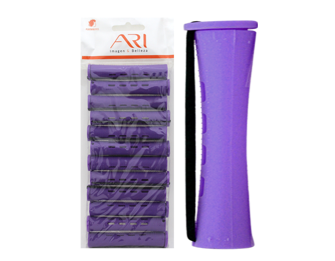 CARRETE C/TAPA MORADO C/12 PZS ARI PB65122