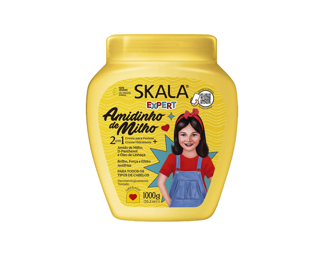 CREMA P/PEINAR SKALA 2EN1 AMIDO /MILHO1000GR 24689