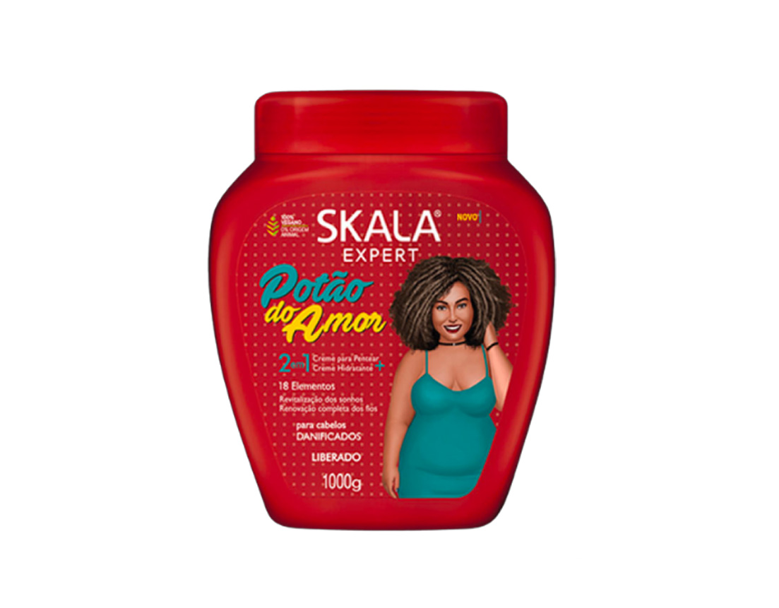 CREMA P/PEINAR SKALA 2EN1 POTAODO AMOR1000GR 24678