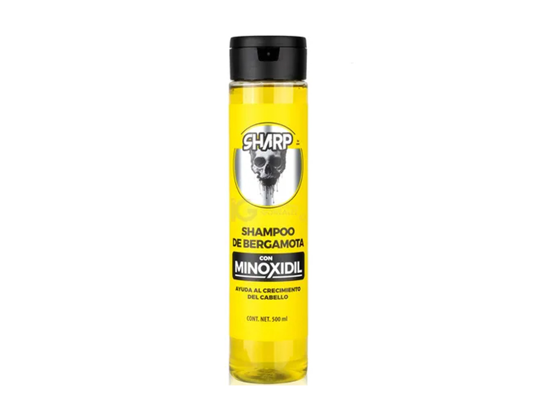 SHAMPOO D/BERGAMOTA C/MINOXIDIL SHARP 500ML SH0017