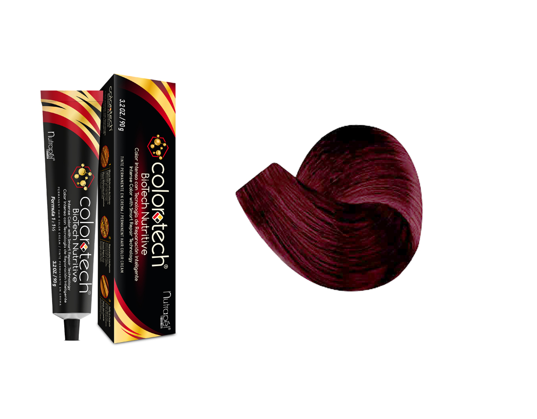 COLOR TECH 5.64 C.CLARO ROJIZO COBRIZO/CIRUELA 90G