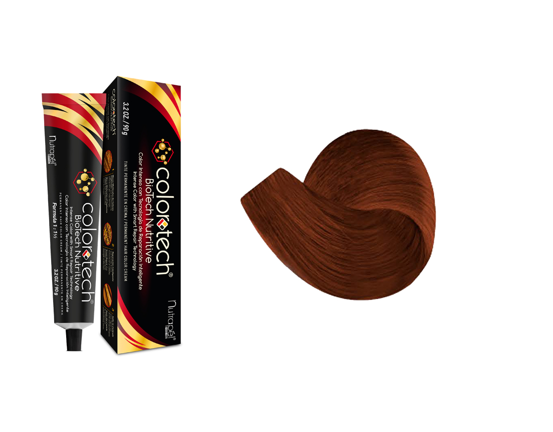 COLOR TECH 7.44 RUBIO COBRIZO INTENSO 90G