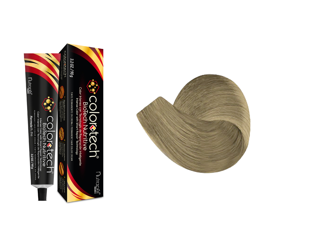 COLOR TECH 9.1 RUBIO MUY CLARO CENIZO 90G