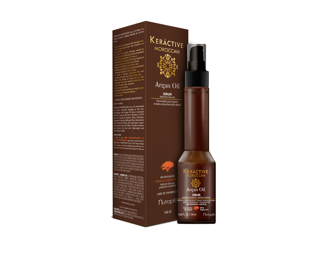 KERACTIVE MASCA D/ARGAN MAROQUI SERUM 144 ML MKO