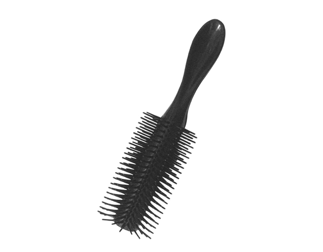 CEPILLO ABANICO NEGRO
