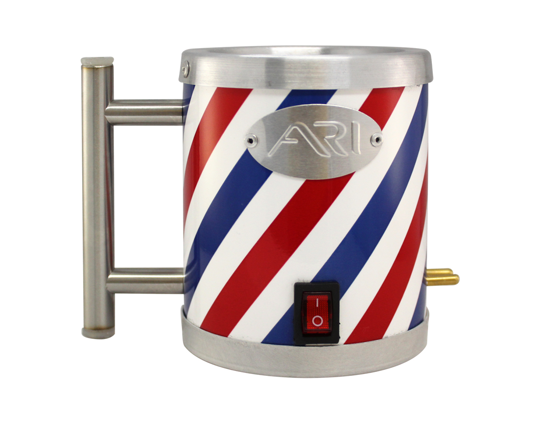 TAZA CARAMELO BARBERIA P/CALENTAR ESPUMA  ARI