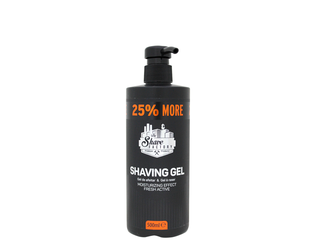 SHAVING GEL 500 ML SHAVE FACTORY TSFSG500