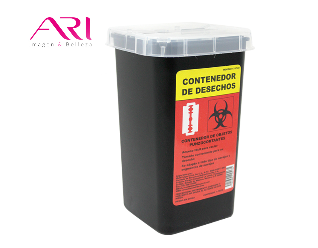 CONTENEDOR PARA OBJETOS PUNZOCORTANTES 1797-00