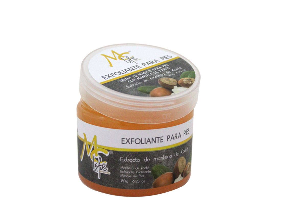 MC LIFE EXFOLIANTE P/PIES C/KARITE 180GRS