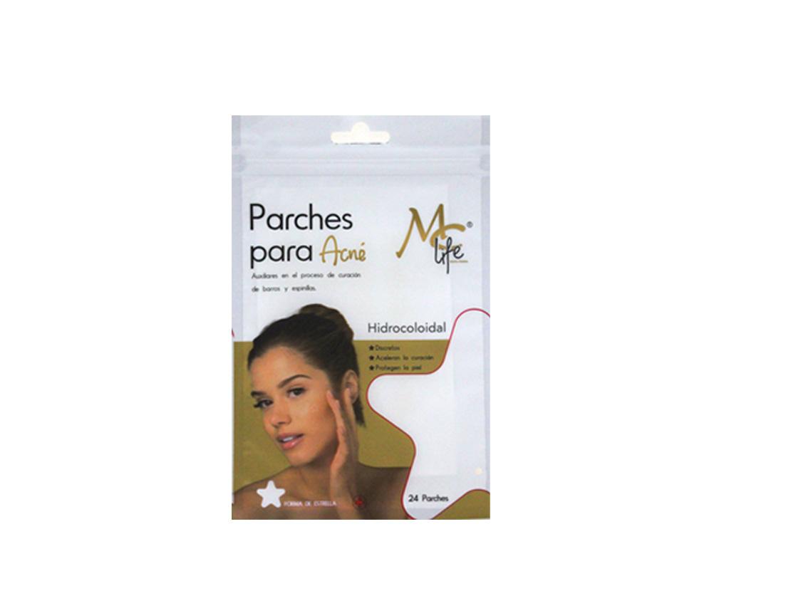 MC LIFE PARCHE C/24 PZS FORMA DE ESTRELLA