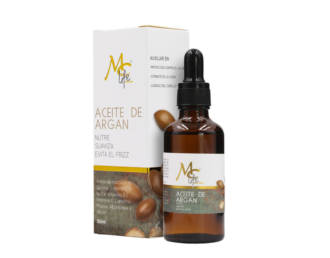 MC LIFE ACEITE DE ARGAN PARA EL CABELLO