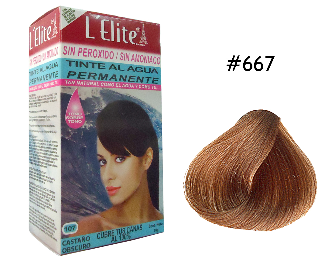 TINTE L ELITE #667 RUBIO CLARO 10 GR.