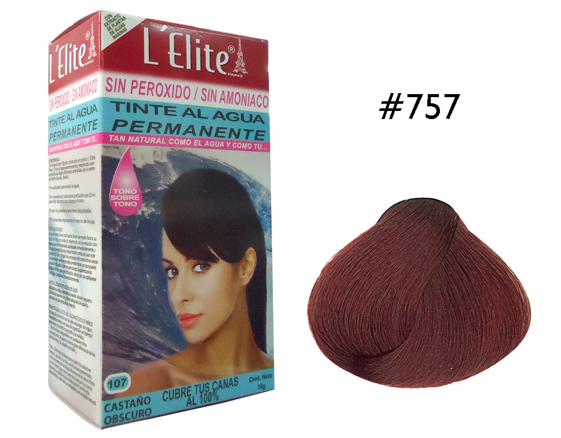 TINTE L ELITE #757 ROJO FUEGO 10 GR.