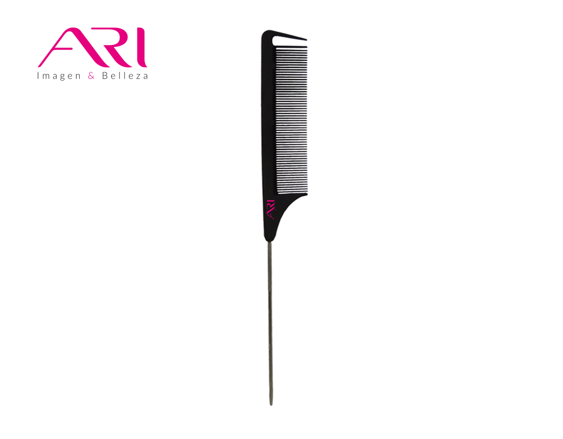 PEINE CARBON C/COLA METAL ARI CFC-71039