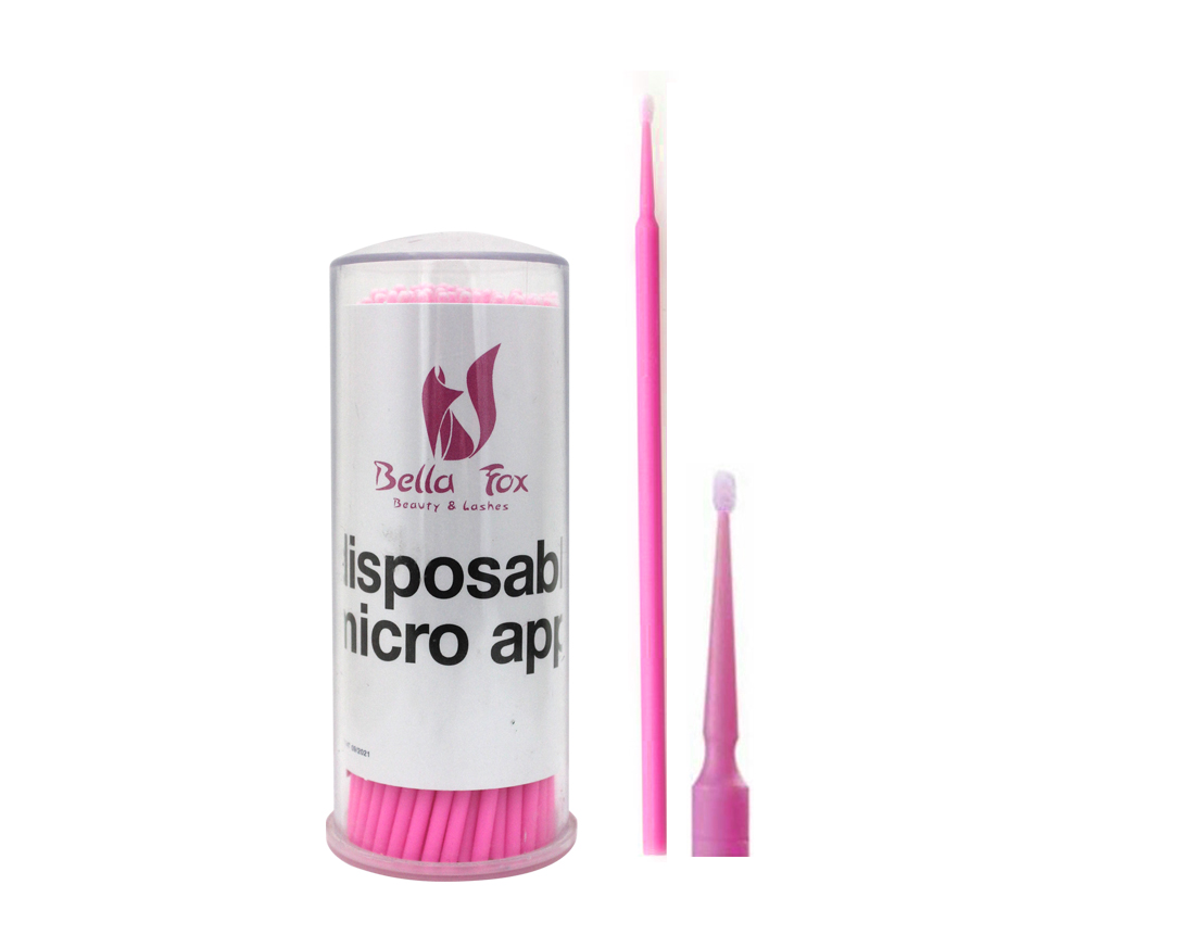 APLICADOR MICROBRUSH P/PESTAÑAS C/100 PZ