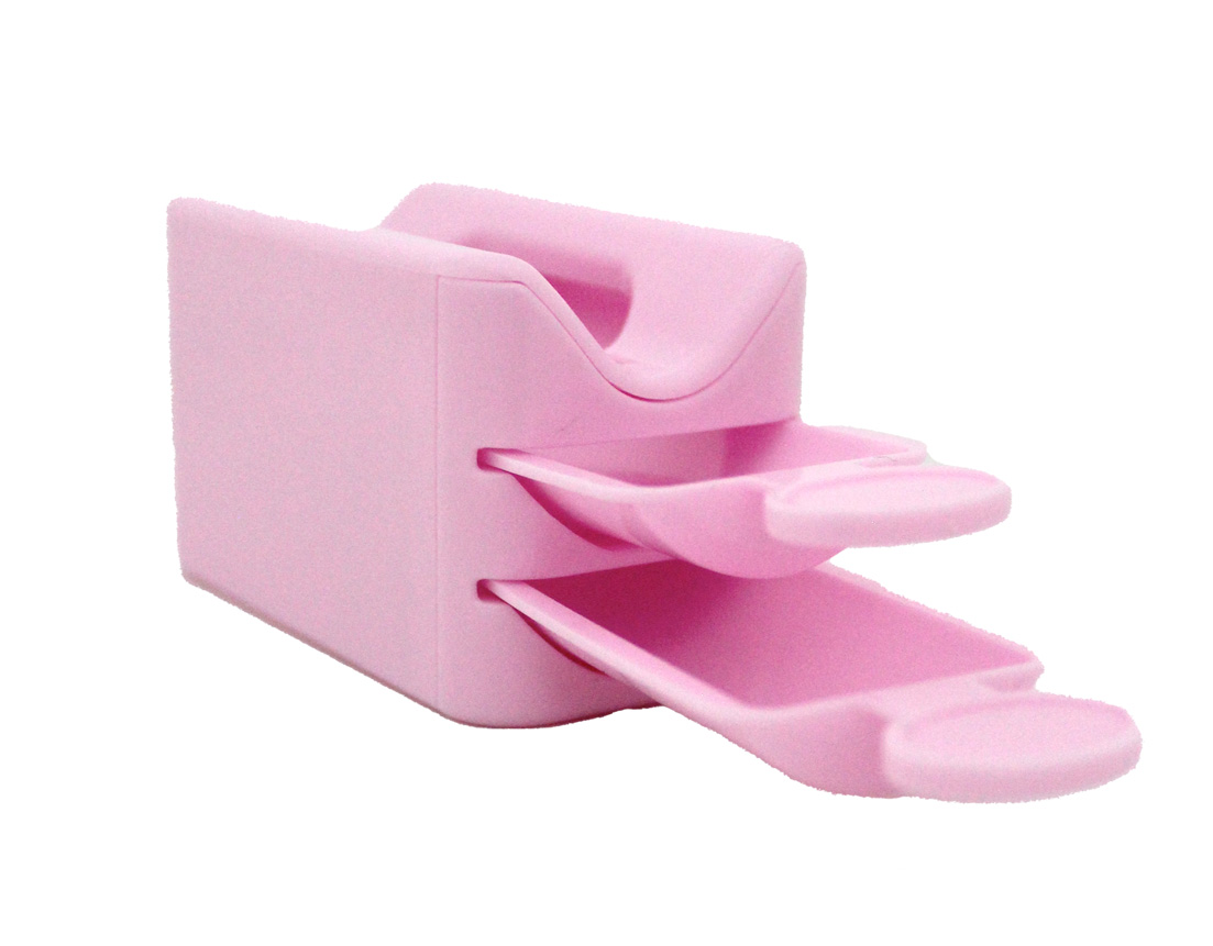 RECIPIENTE RECICLADOR PLASTICO PARA UÑAS M1343