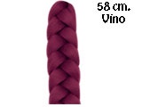 TRENZA GRUESA VINO 58CM ARI