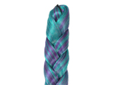 TRENZA GRUESA TURQUESA C/MORADO 58 CM ARI