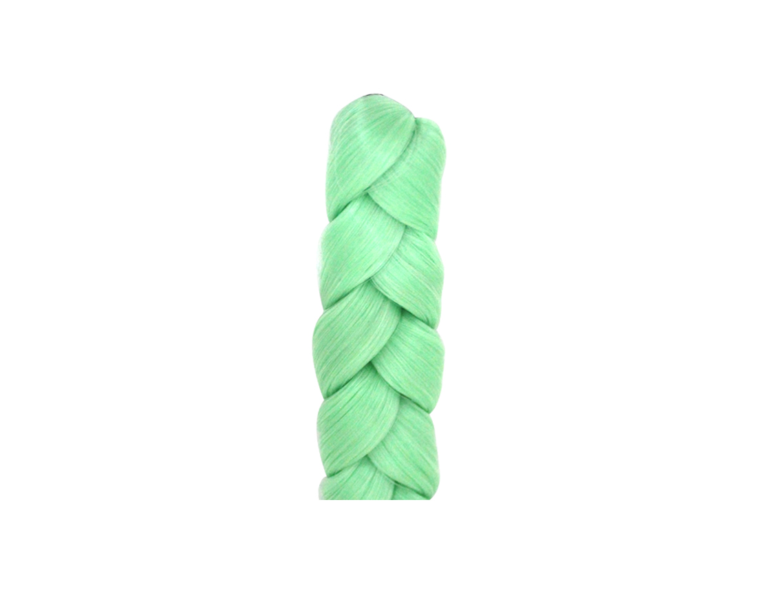 TRENZA GRUESA VERDE PISTACHE