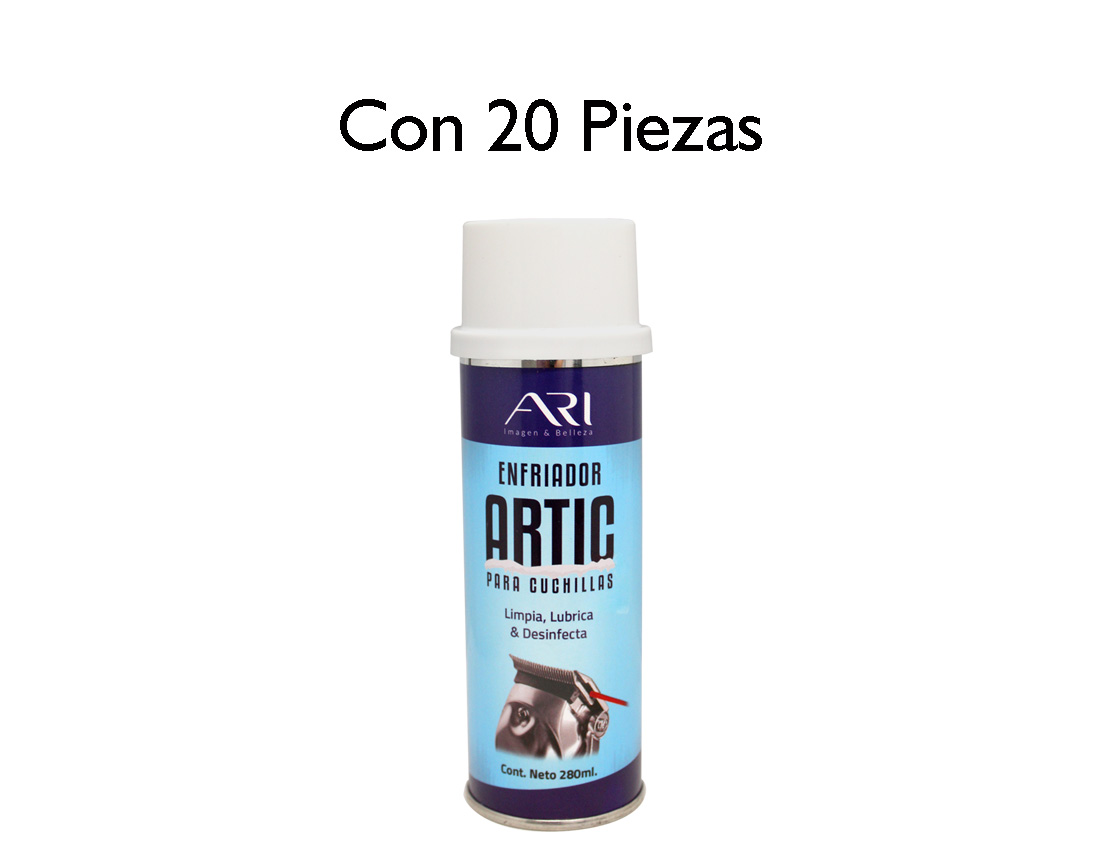 ARI ARTIC LUBRI ENFRI P/CUCHILLAS CH280ML C/20 PZ