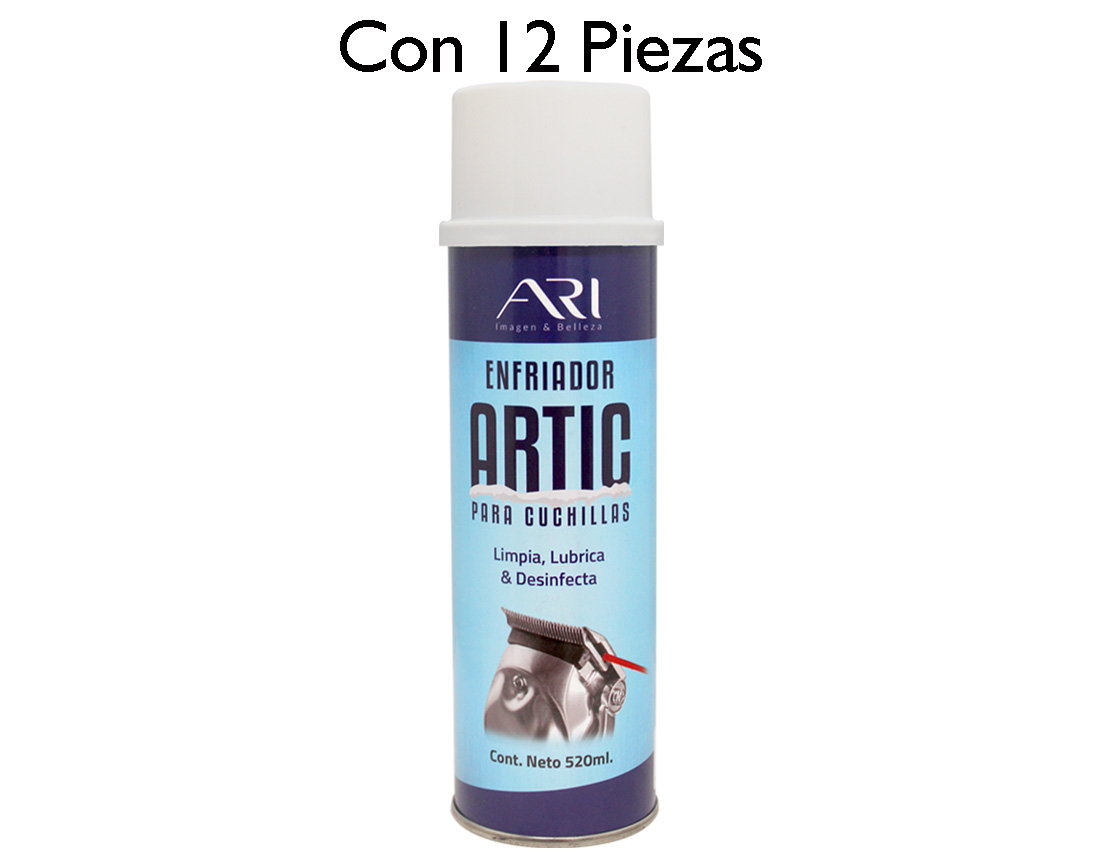 ARI ARTIC LUBRI ENFRI P/ CUCHILLAS GR520ML C/12PZ