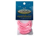 RULOS DESECHABLES ROSAS 10 PARES MD