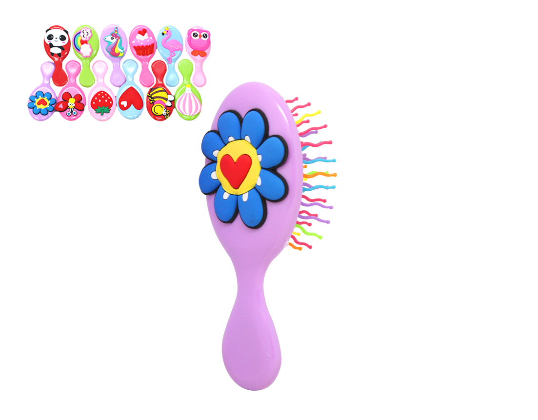 CEPILLO INFANTIL CON FIGURA DE GOMA S-011