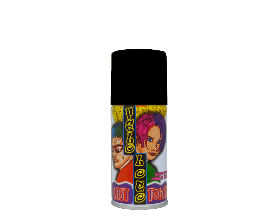 SPRAY DE COLOR NEGRO 90 GRS