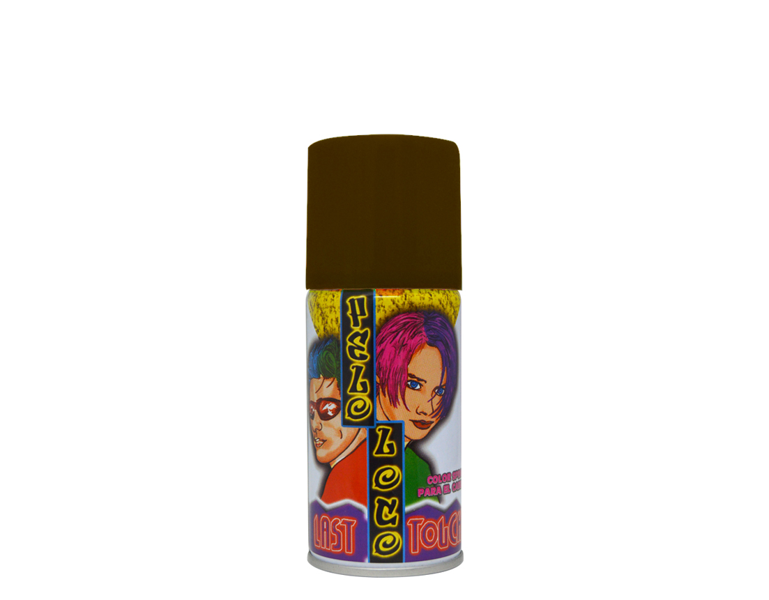 SPRAY DE COLOR CASTAÑO OBSCURO 90 GRS