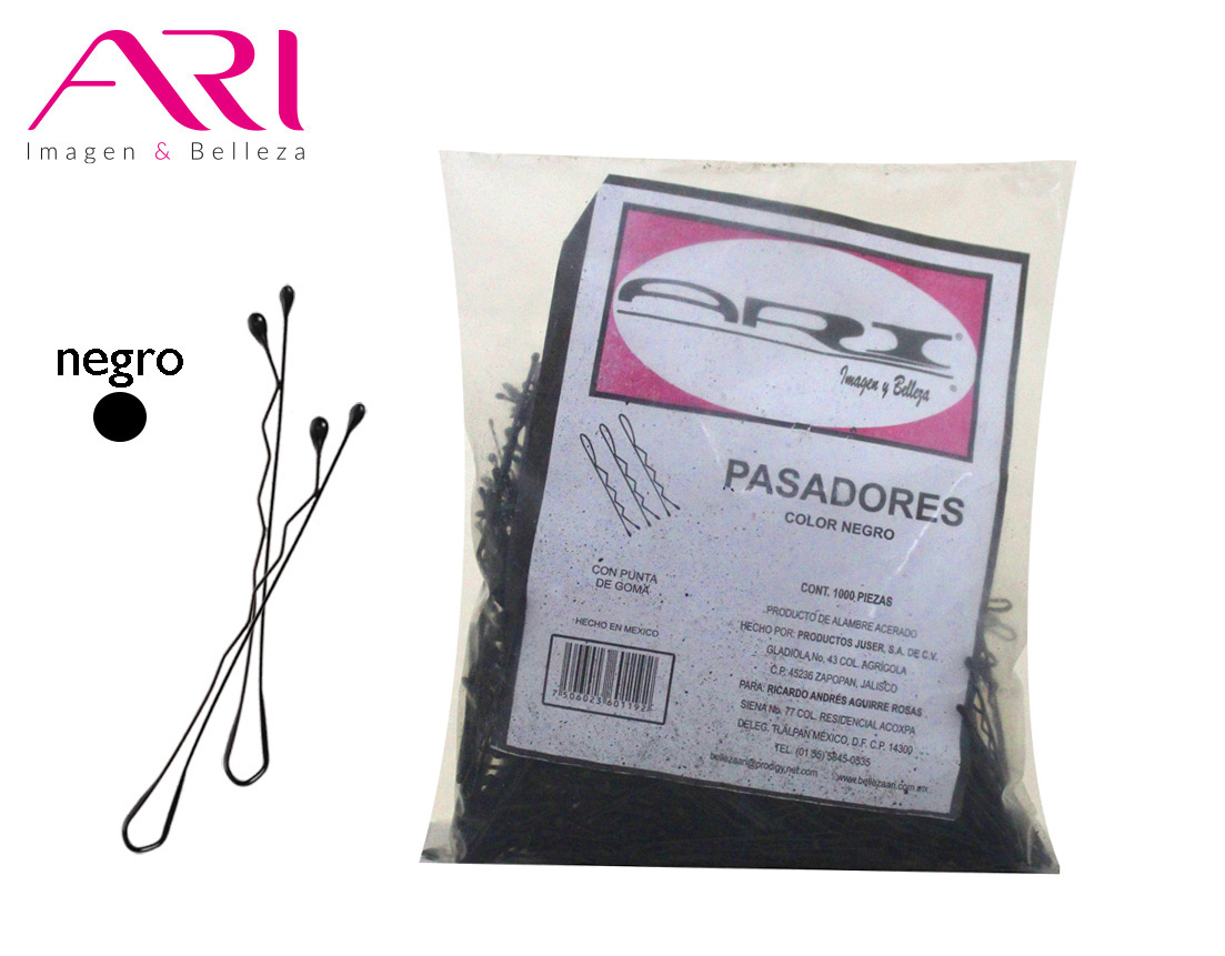 BOLSA PASADOR NEGRO C/1000 PZS ARI