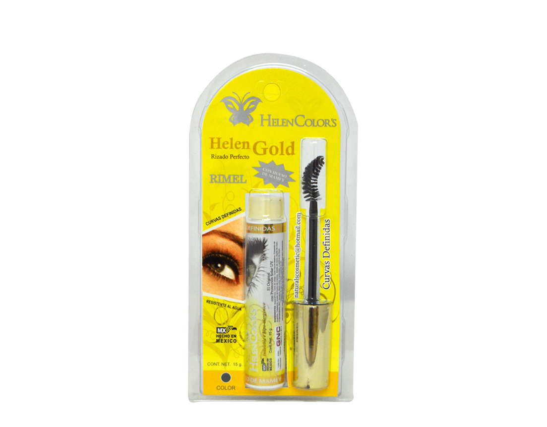 RIMEL HELEN COLORS HELEN GOLD RIZADO PERFECTO 15GR