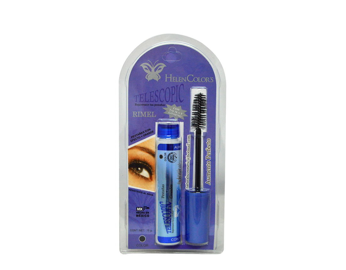 RIMEL HELEN COLORS TELESCOPIC REJUVENECE TUS PESTA