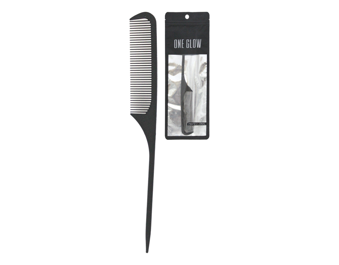 PEINE CARBON NEGRO COLITA ONE GLOW BE1538-B9