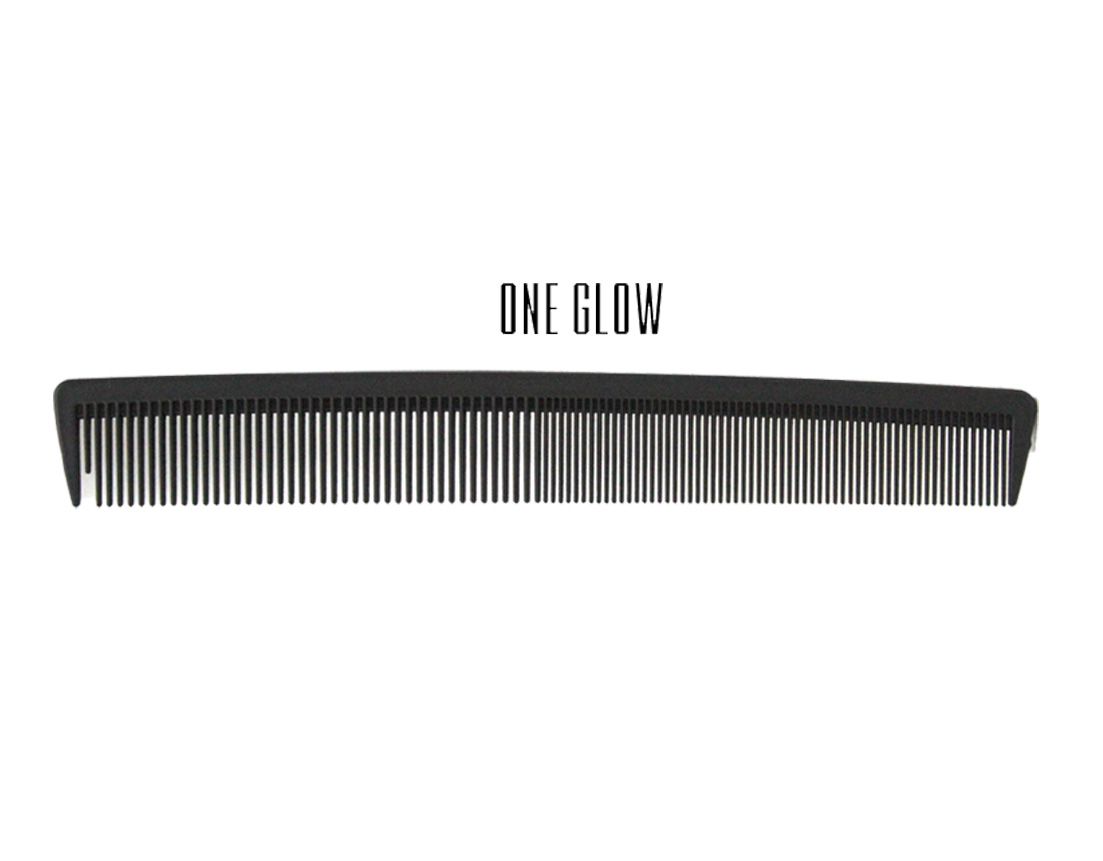 PEINE PELUQUERO CARBON NEGRO BE1538-B8