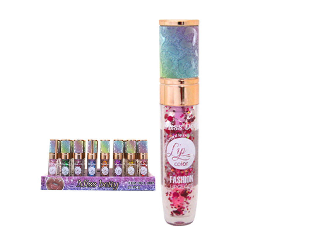 GLOSS TRANSPARENTE CON GLITTER L1002  CON 8PZ (3)