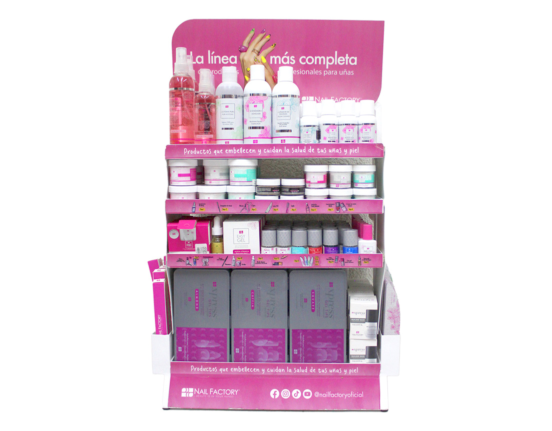 EXHIBIDOR DE UÑAS NAIL FACTORY C/202PZ