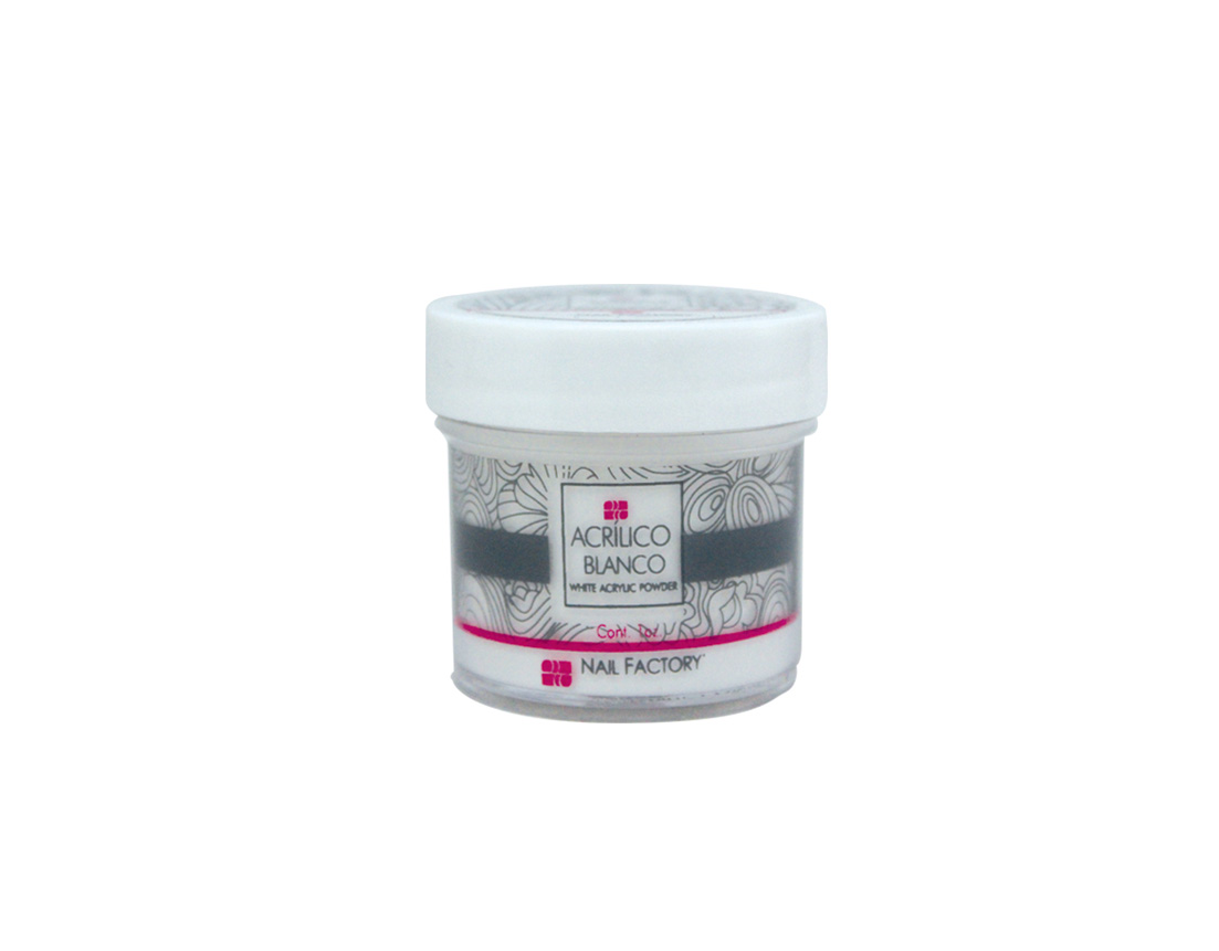 ACRILICO NAIL FACTORY WHITE 28 GR NFACRIOZ0009