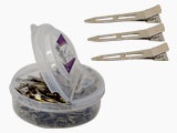 CLIP ANCHOA METAL PUNTA P.CABELLO BOTE 48 PZS 1683