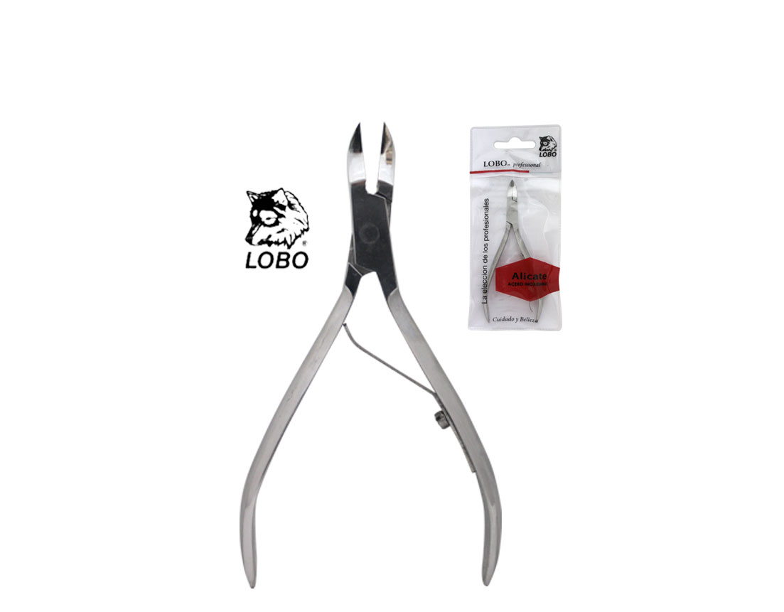ALICATE PEDICURE INOX PLATA LIGERO 4"1178-04