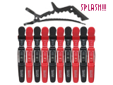PINZA CAB ECO T/DEDO  ROJO/NG C/10 SPLASH1474-00