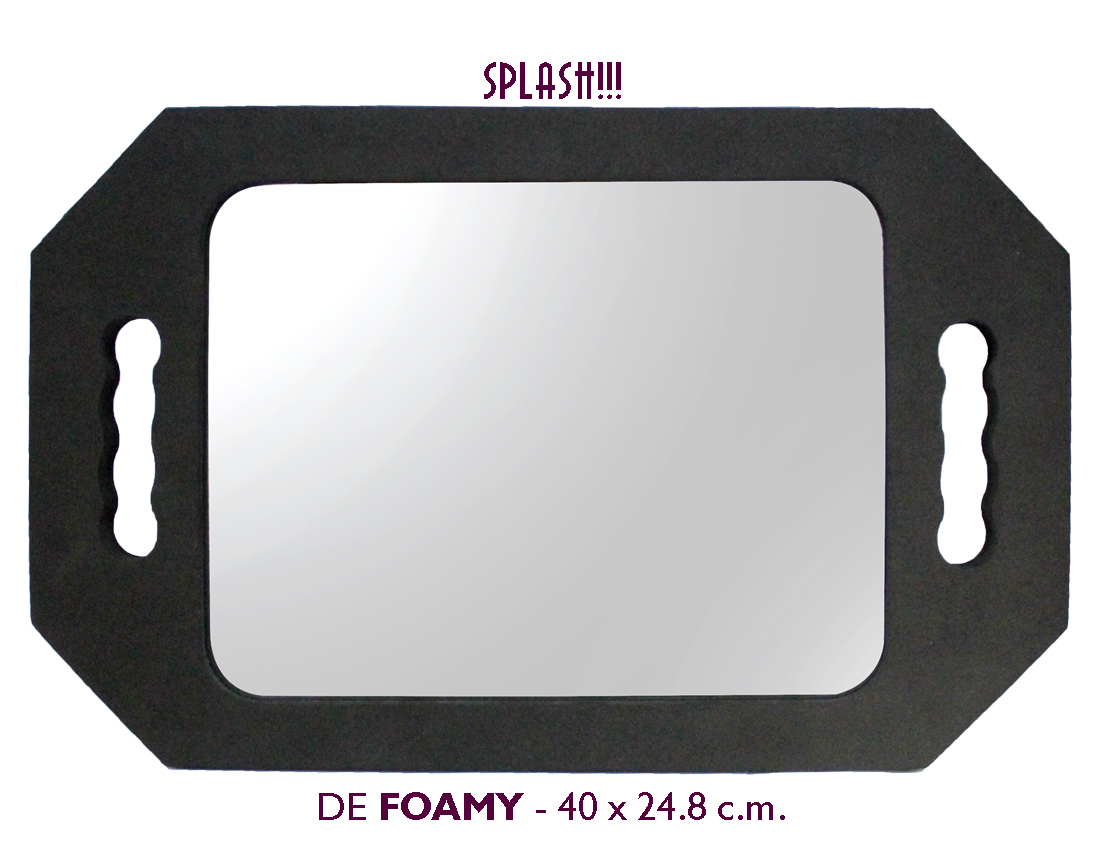 ESPEJO RECTAN. DE FOAMY 40*24.8 SPLASH 1690-00