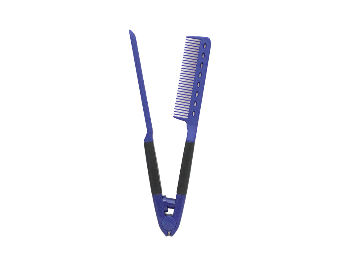 PEINE P/ALACIAR CARBON AZUL 9.25" 1753-AZ