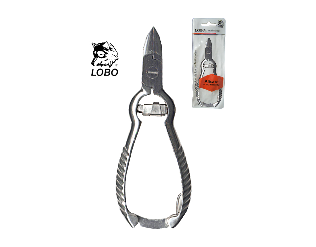 ALICATE PEDICURE GUSANO GR.LOBO 1012-53