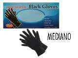 GUANTE DLATEX NEG.C/20 PZS MD 1443-M
