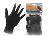 GUANTE NEGRO CH 1 PAR LATEX 1439-CH