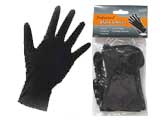 GUANTE NEGRO MD 1 PAR LATEX 1439-M