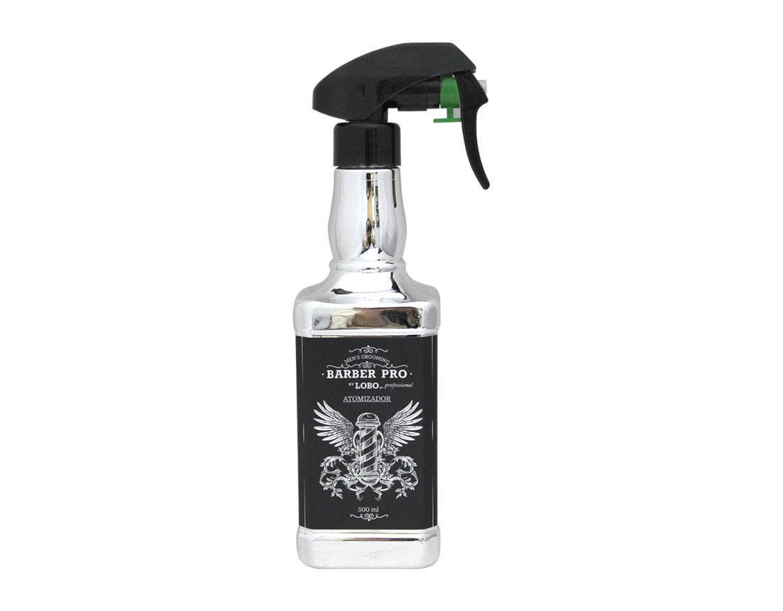 ATOMIZADOR CUADRADO COL METALICO 500 ML 1829-00
